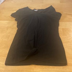 Basic black tee